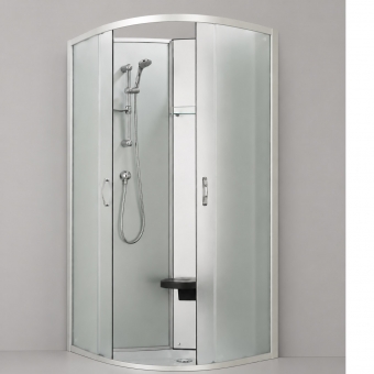 qudrant sliding shower doors